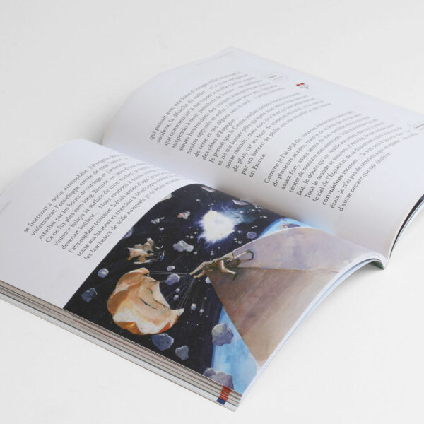 littérature d’anticipation, astronomie Michel Epuy, Anthéa ou l’étrange planète, Illustrations Jame’s Prunier
