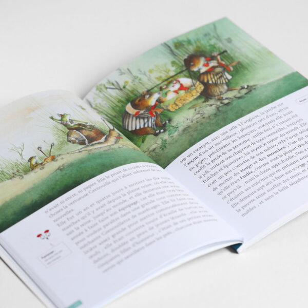 Madame d’Aulnoy, La grenouille bienfaisante, illustrations Xavière Devos, Eloïse Scherrer, contes pour enfants