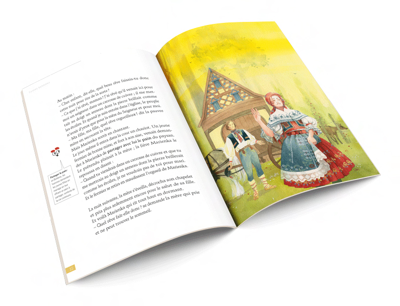Conte de Noël, contes bohèmes, Edouard Laboulaye, Clémence Meynet, magazine littéraire enfant