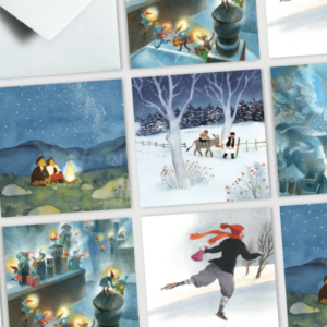 Les cartes de voeux illustrées