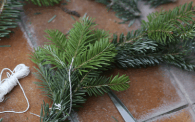 Une couronne de l’Avent très nature !