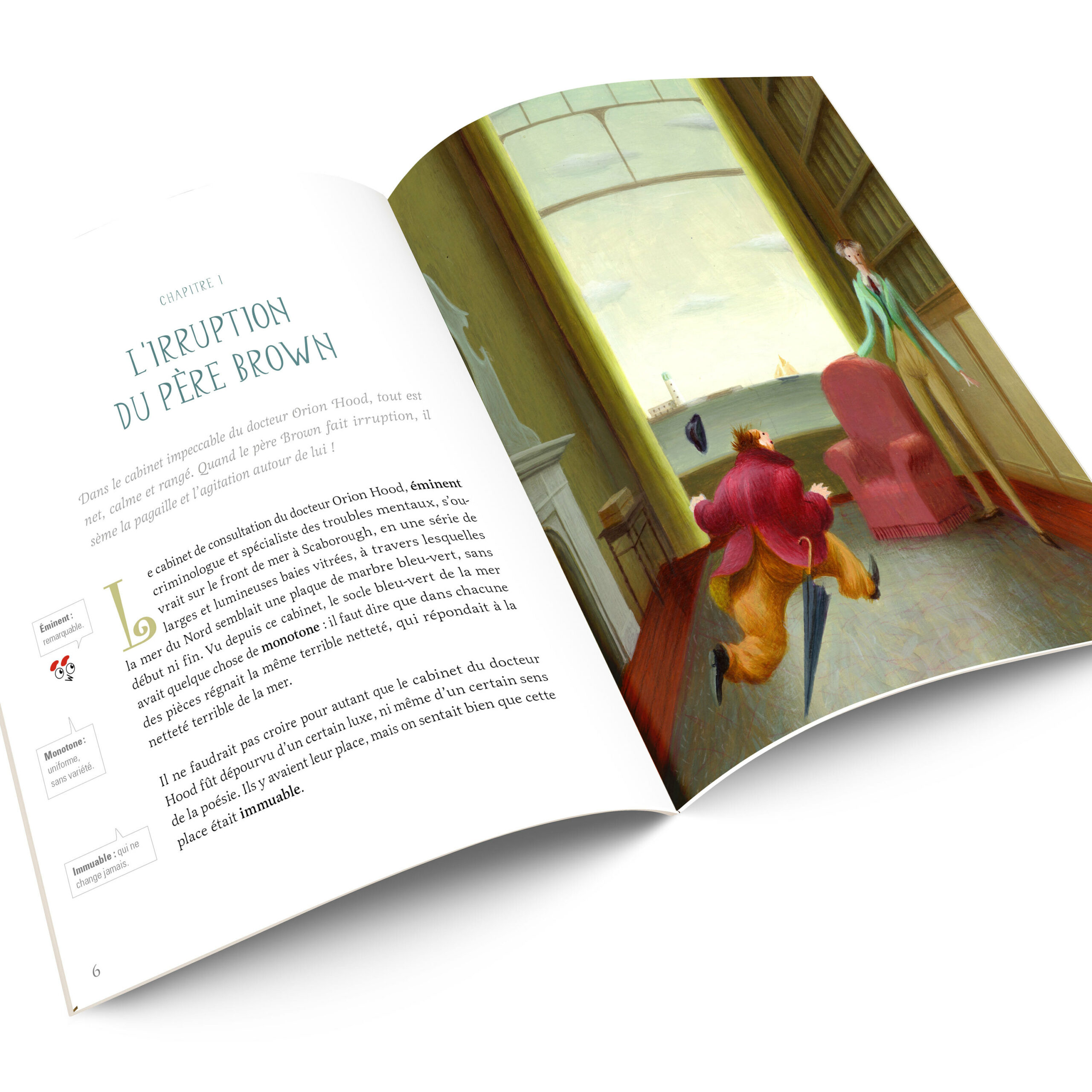 Tetraslire no 105 consacré à Chesterton. illustrations d'Eric Puybaret