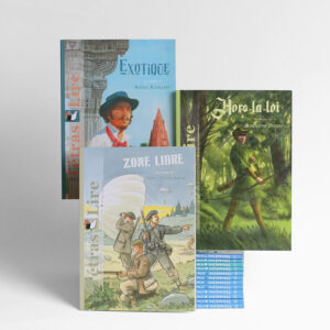 trio de lecture sur le thème de l'aventure par TétrasLire, le magazine qui donne des ailes à la lecture