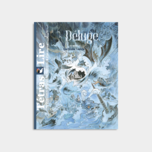 TétrasLire no108 Déluge consacré aux contes de la tradition juive. Magazine de littérature mensuel fabriqué en France